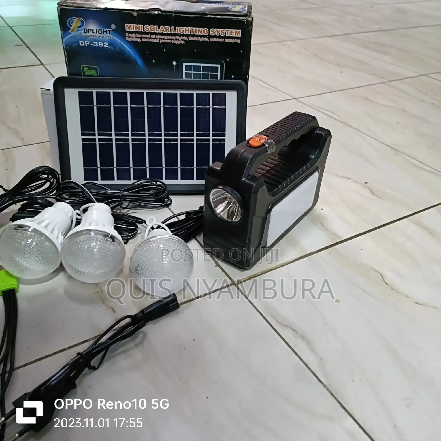 Mini Solar Emergency Light .