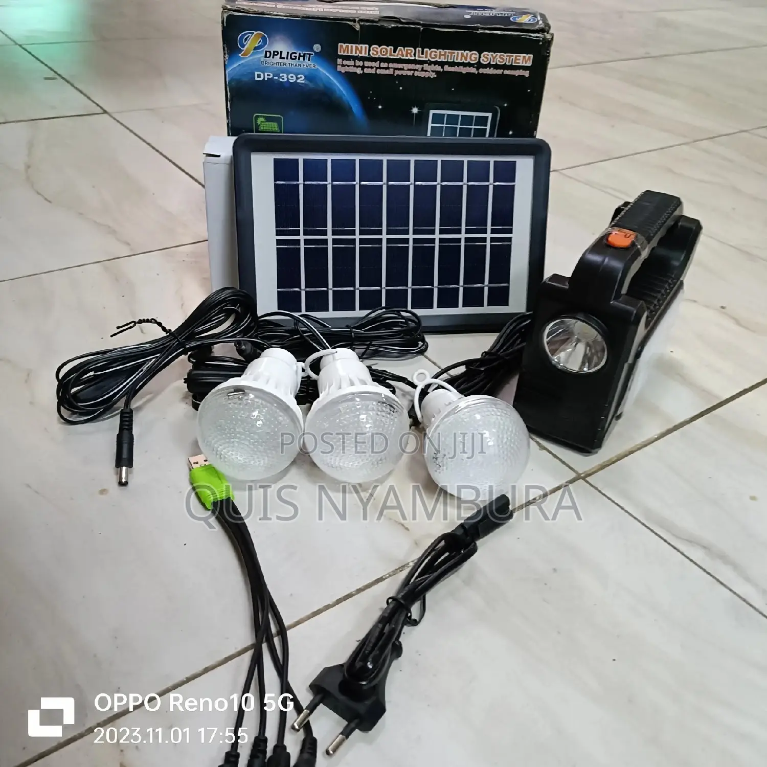 Mini Solar Emergency Light .
