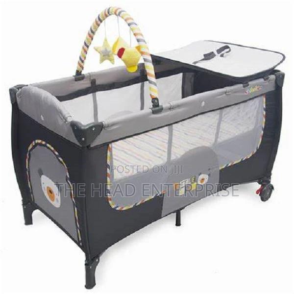 Child Playpen Bed With Changing Station
