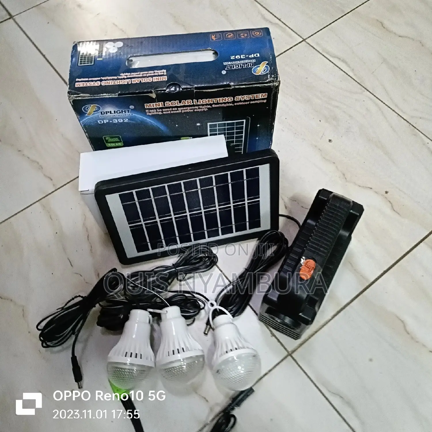 Mini Solar Emergency Light.