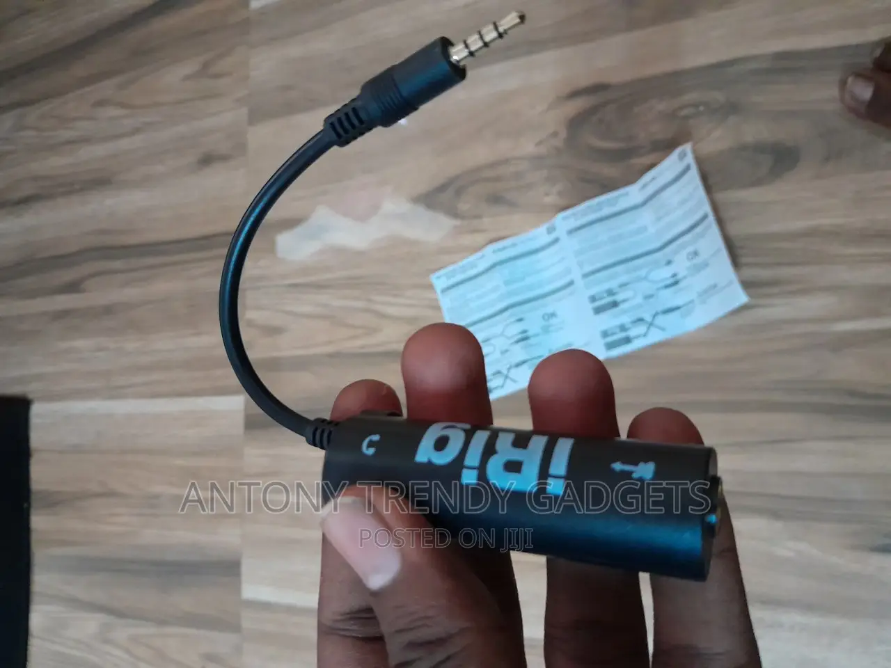 Guitar Audio Interface Irig Converter (Black)