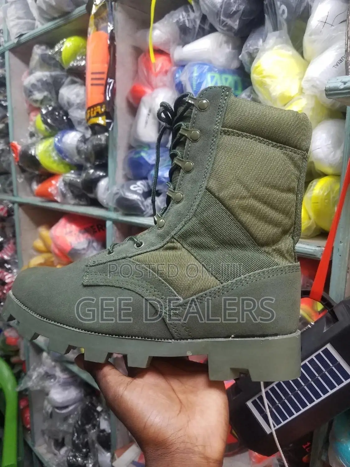 Tactical/Hiking /Military Jungle Green Boots