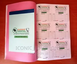 6-Up Receipt Book