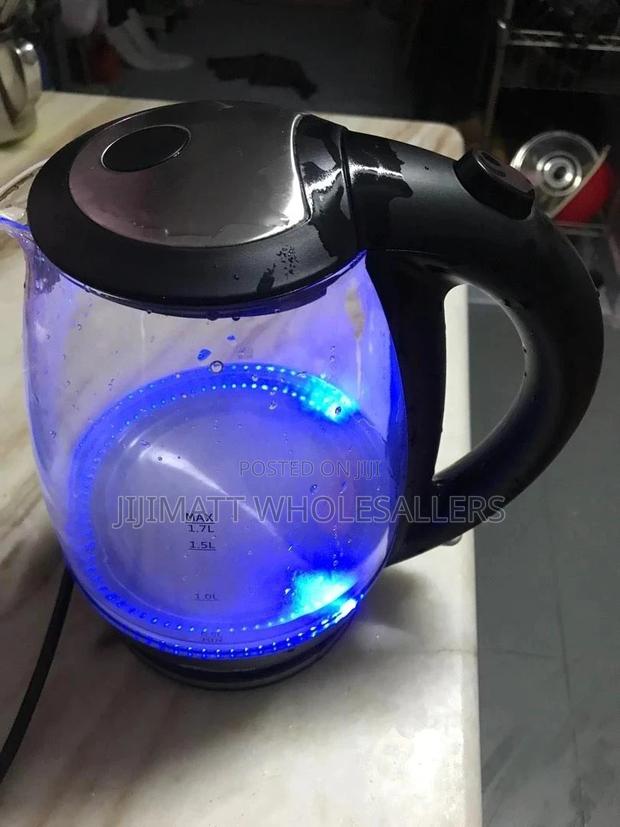 Kettle//1.7ltrs Rebune Glass Kettle - thumbnail 2
