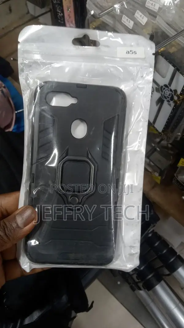 Generic Heavy Duty Ring Case Oppo A5s