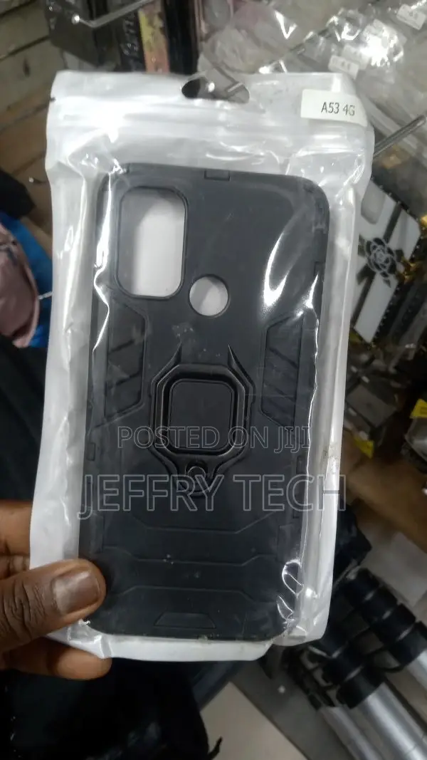 Rugged Protective Armour Case Oppo A53 A53S 4G Built In