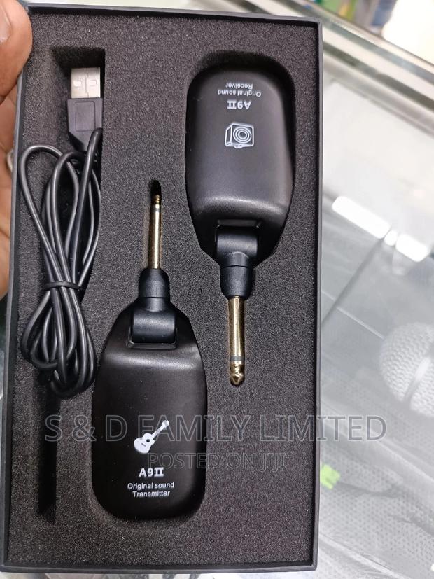 Wireless Guitar Transmitter Receiver 4 Channels for Guitar