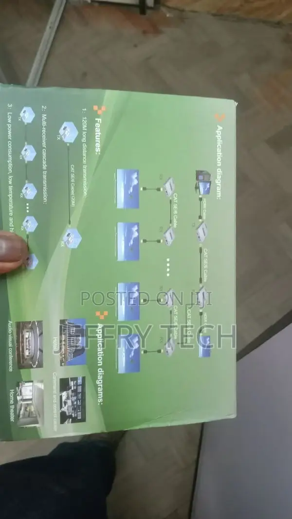  120M HDMI Extender Cascade Connection