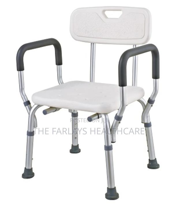Shower Chair With Armrests.
