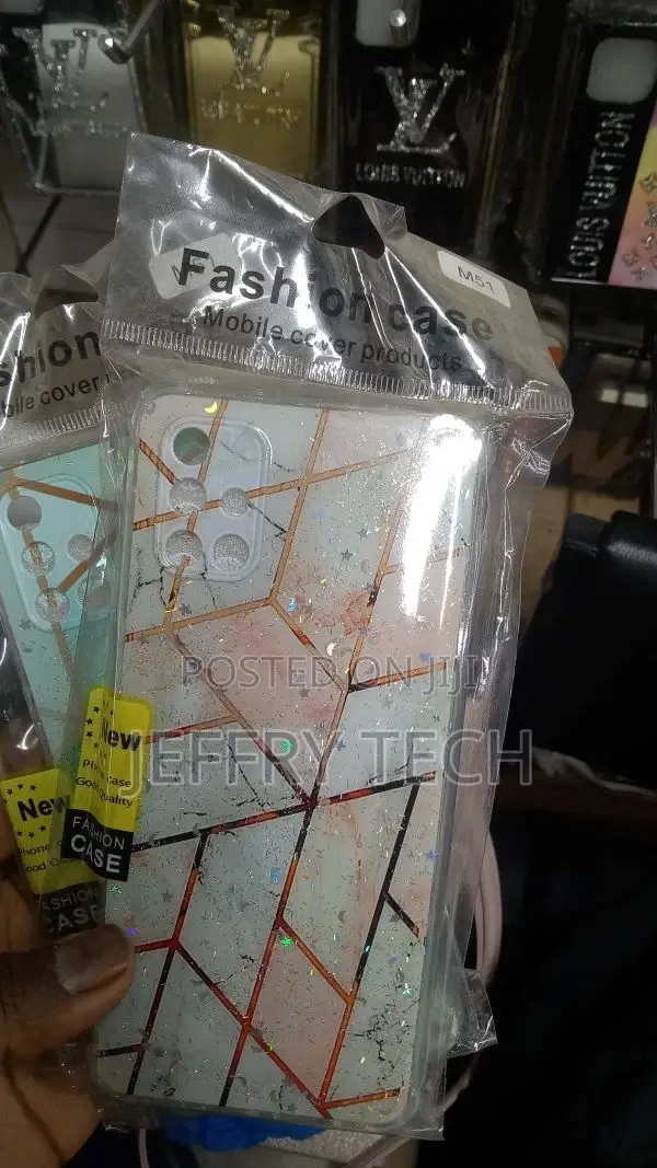 Samsung Galaxy M51 Case Watercolor Square Silicone Phone Cov