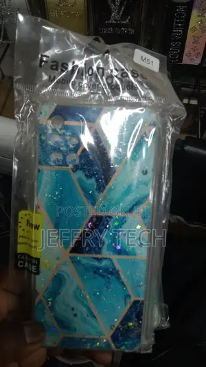 Samsung Galaxy M51 Case Watercolor Square Silicone Phone Cov