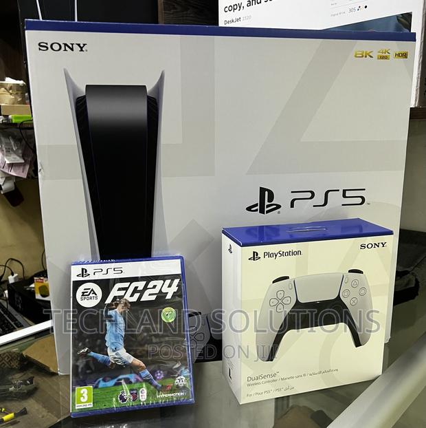 Sony Playstation5 + Fc24+ Pad - thumbnail 3