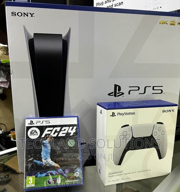 Sony Playstation5 + Fc24+ Pad