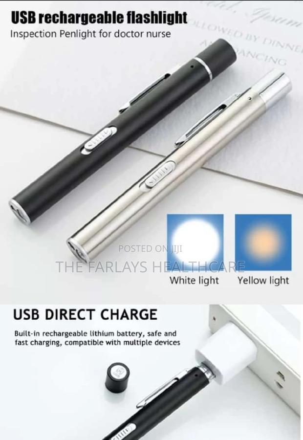 Rechargable Pentorch (Double Light)
