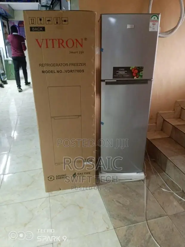 Vitron 170 Litres Double Door Fridge