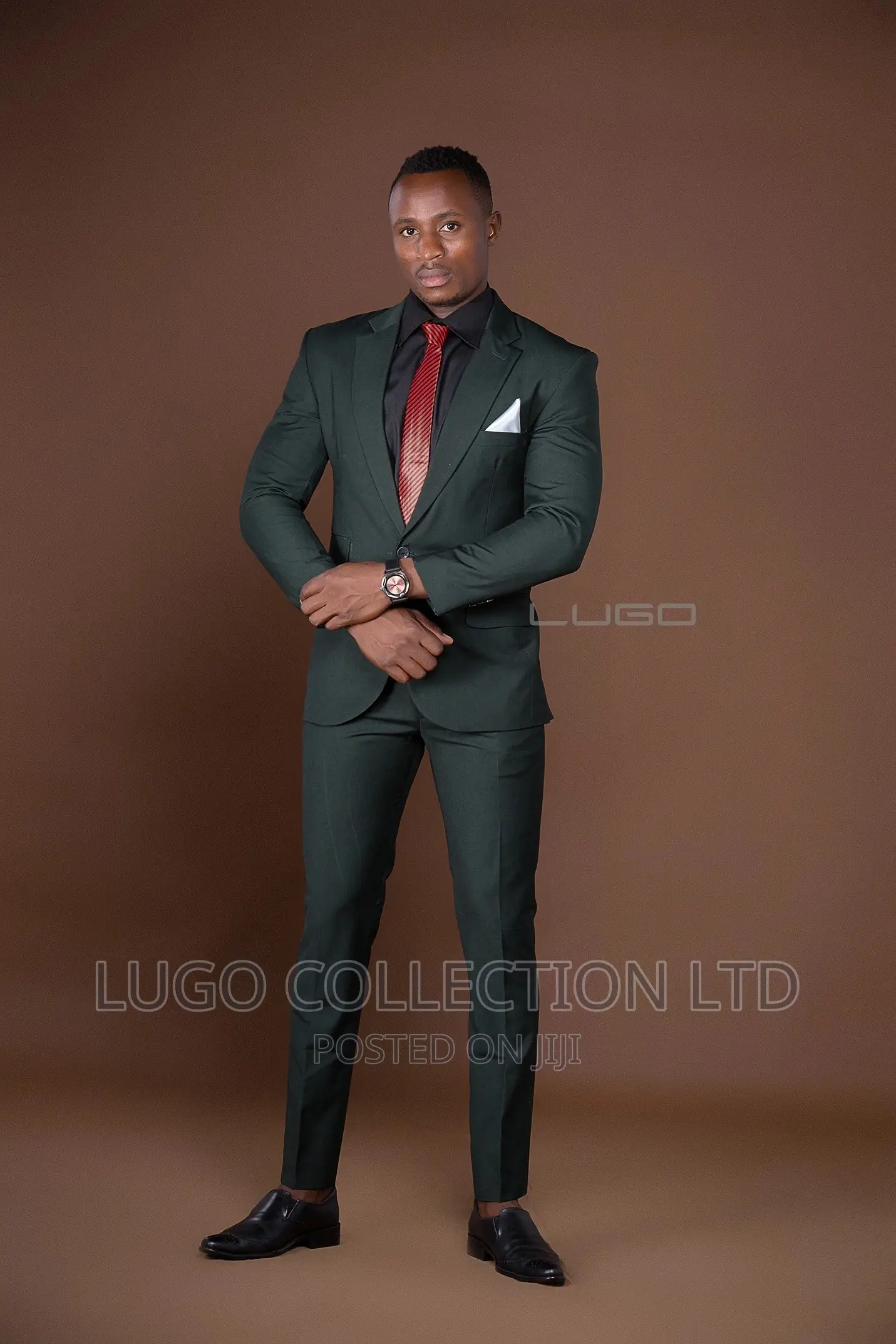 Jungle Green Slim-Fit Suit
