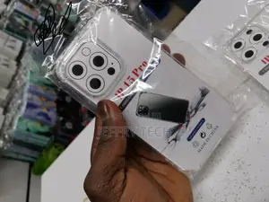 The CLEAR GRIP CASE Clear iPhone 15 Pro Case