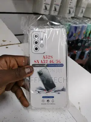 Shockproof Samsung GALAXY A52 5G, A52S Tpu Case - Transparen
