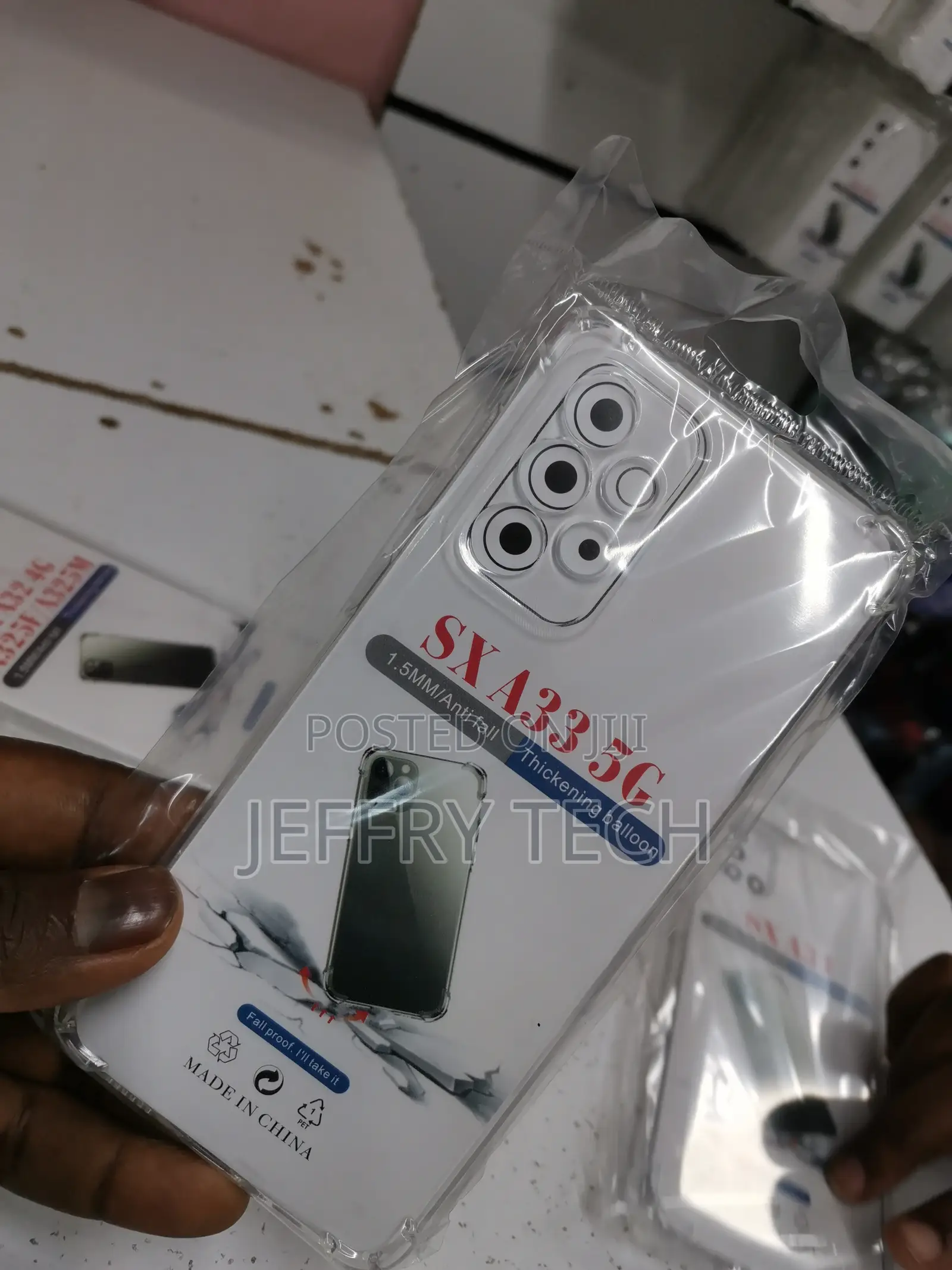 Crystal Clear Samsung Galaxy A33 Case Anti-Yellow Thin S
