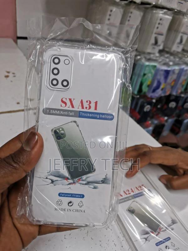 Samsung A31 Soft Clear Cover - main view