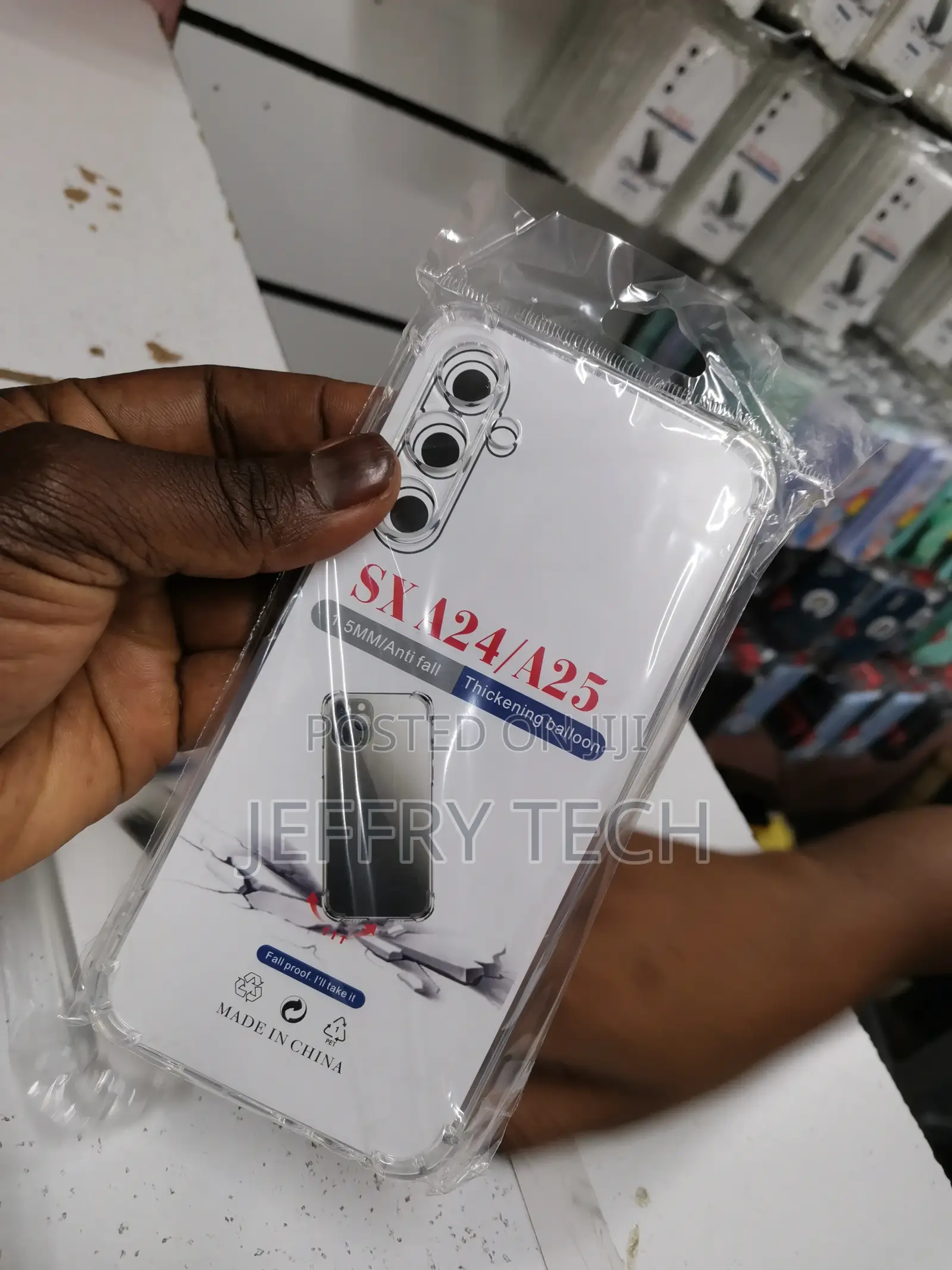 Clin Series Clear Case for Samsung Galaxy A24 4G
