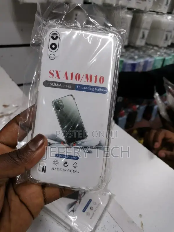 Samsung Galaxy A10 Case Clear Silicone Ultra Slim Gel Cover