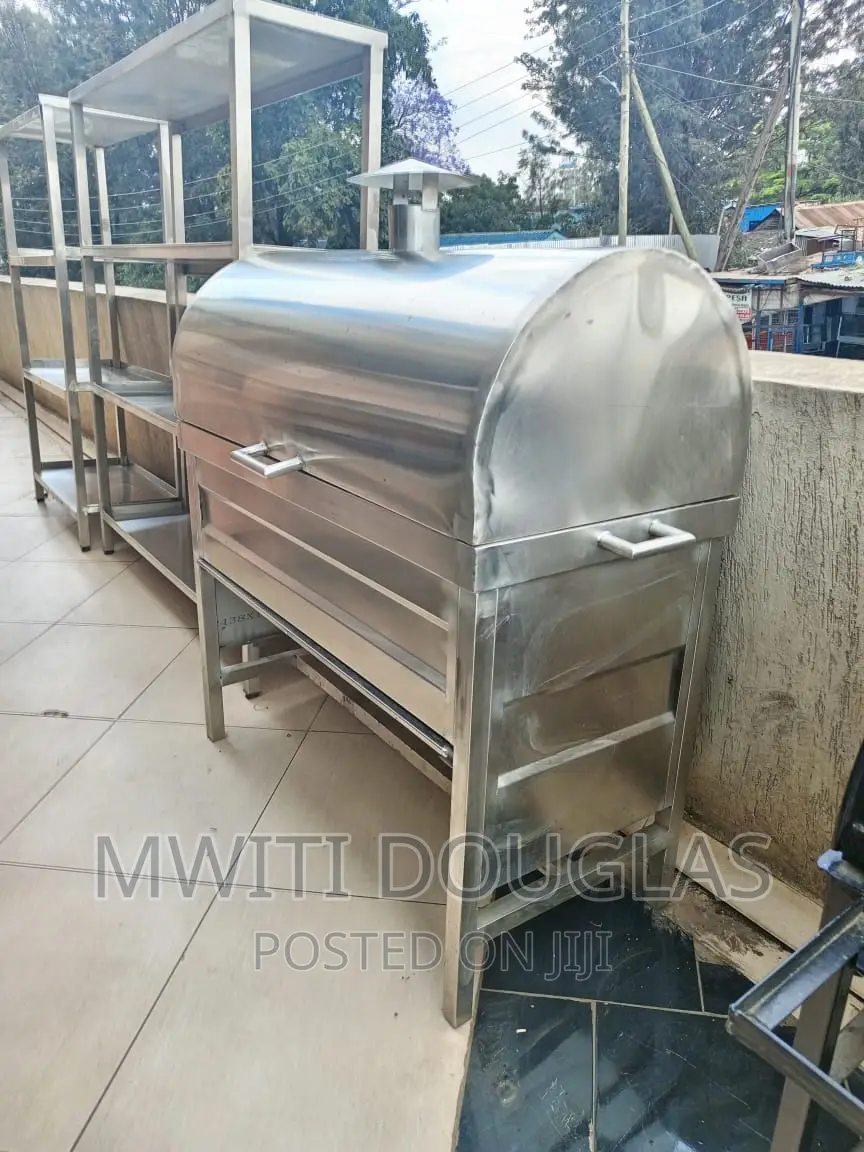 Barbarque Stainless Steel Grill Jiko