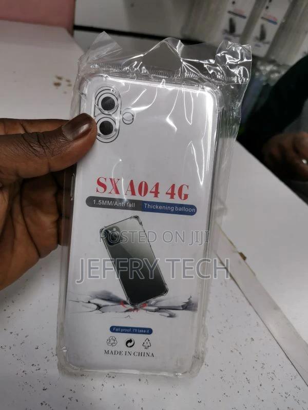 Samsung Galaxy A04 Case Clear TPU Four Corners Cover Transp - main view