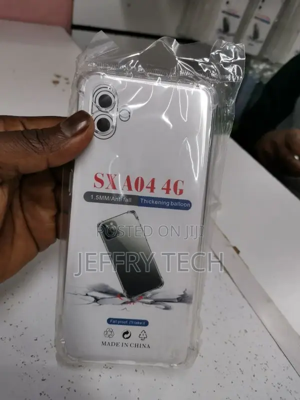 Samsung Galaxy A04 Case Clear TPU Four Corners Cover Transp