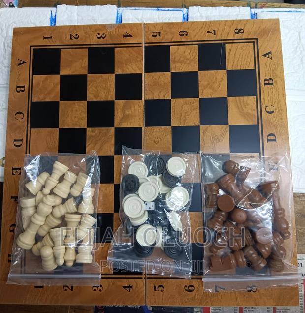 3in 1 Quality Wooden Foldable Chaseboard - main view