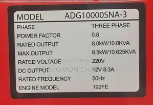 AICO Japan Diesel Generator Rated 10kva Single/ Three Phase