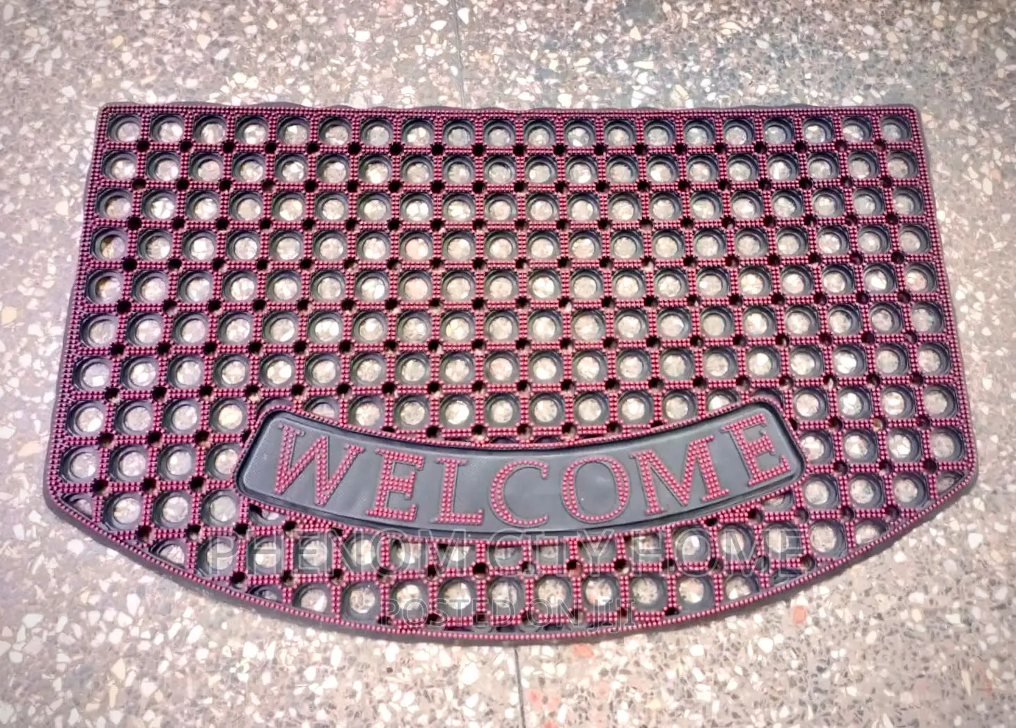 Rubber Welcome Door Mat