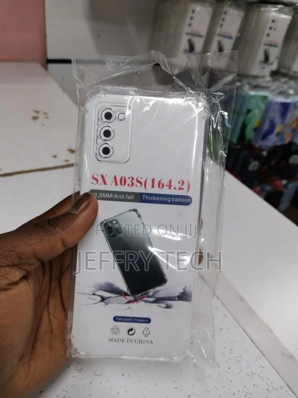 Samsung Galaxy A03s Clear Case Crystal Hard Slim Shockproof