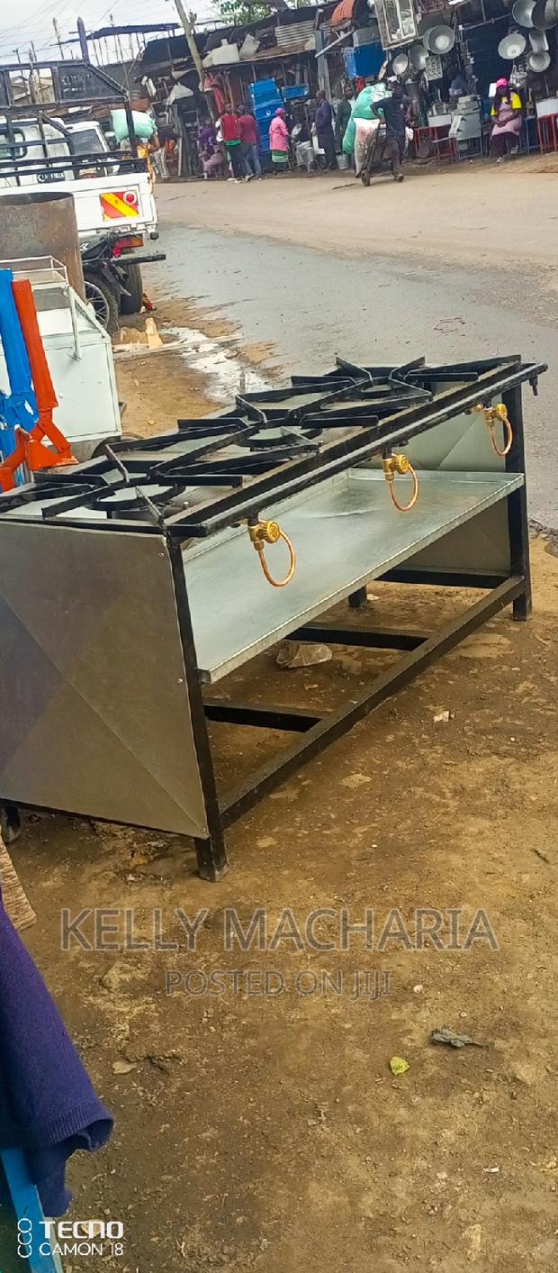 Closed Three Burner Gas Grill Jikos - thumbnail 8