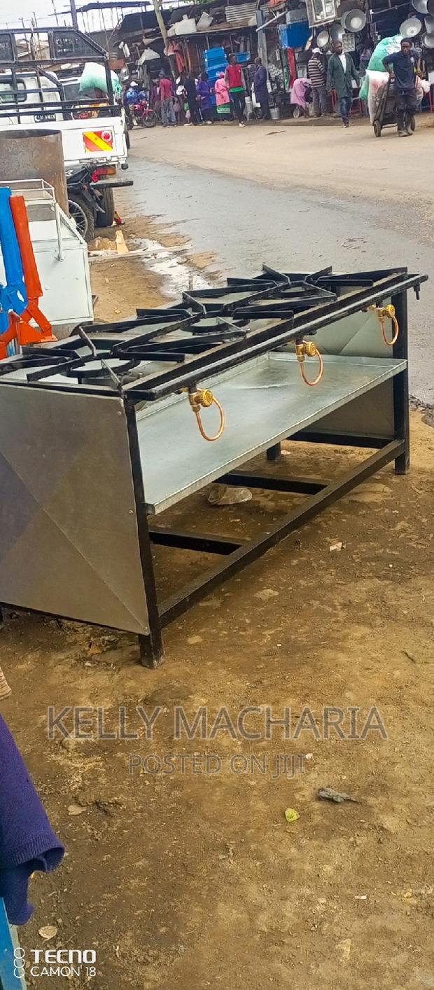 Closed Three Burner Gas Grill Jikos - thumbnail 10