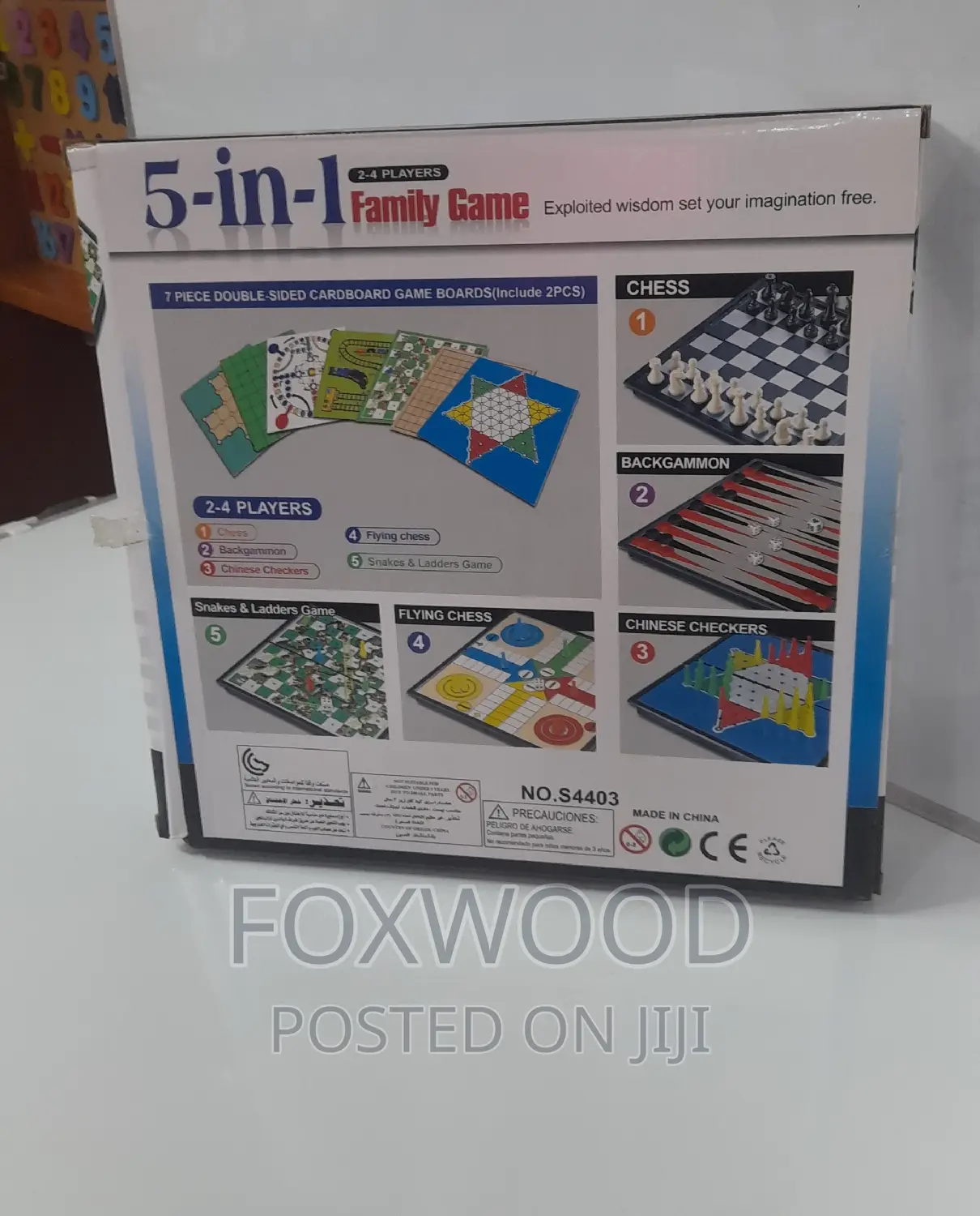 5-in-1 Family Game