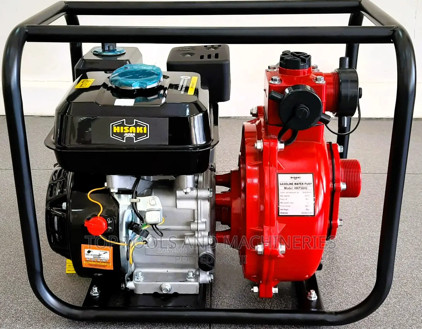Hisaki Japan 7.5hp Water Pump High Pressure Double Impeller