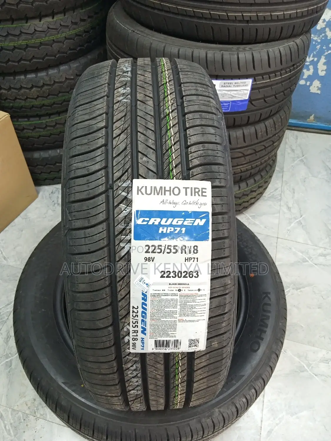 225/55r18 Kumho Tire