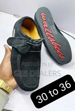Kids Leather Suede Wallabees Shoes (30-36)