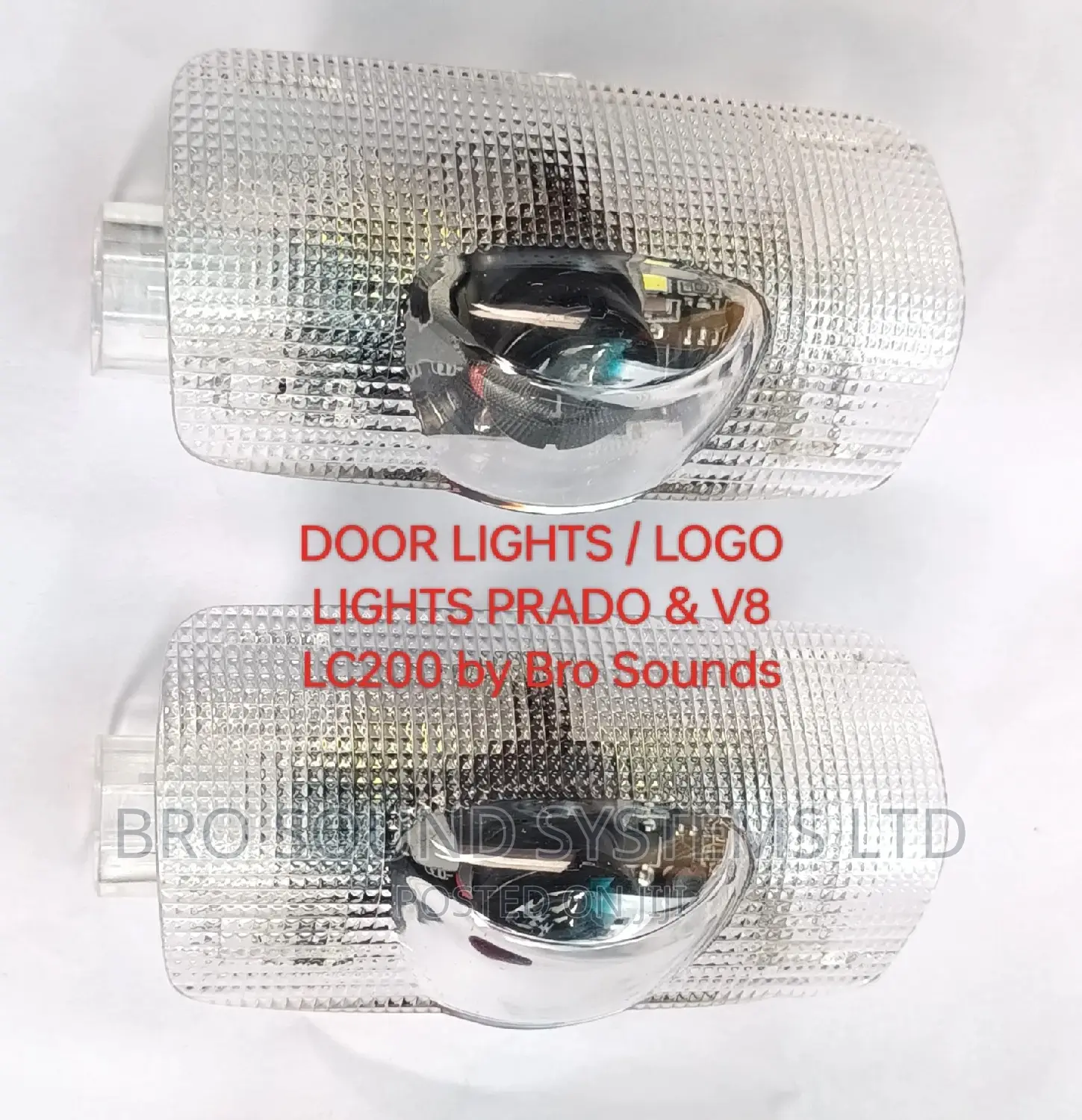 Toyota Prado V8 Landcruiser Lc200 Door Lights ,Logo Lights