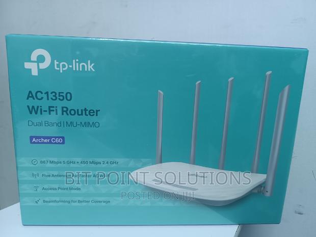 Tplink Archer C60 ' Ac1350 Dual Band Router ' Archer C60