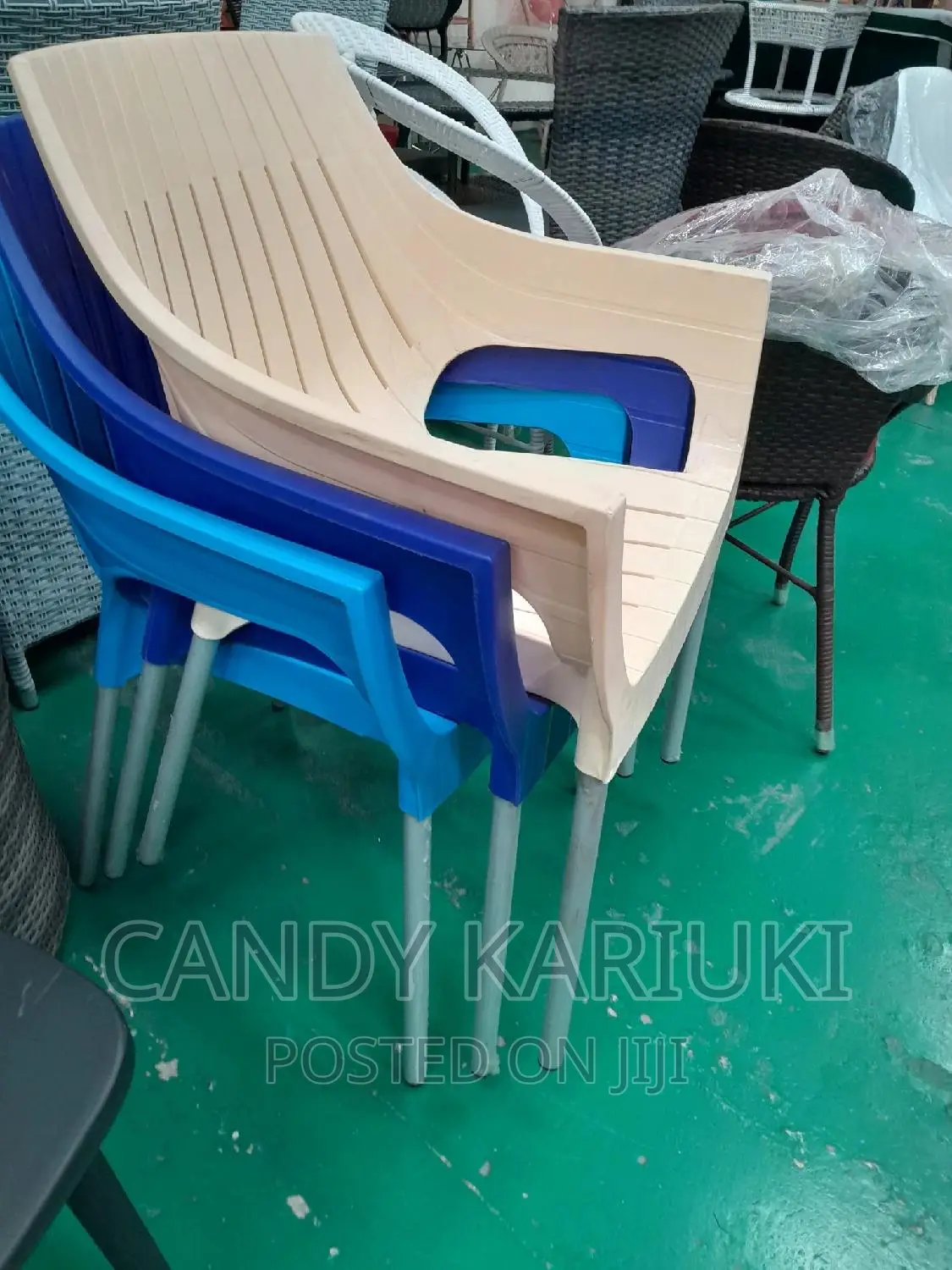 Stackable Plastic Hotel Chairs