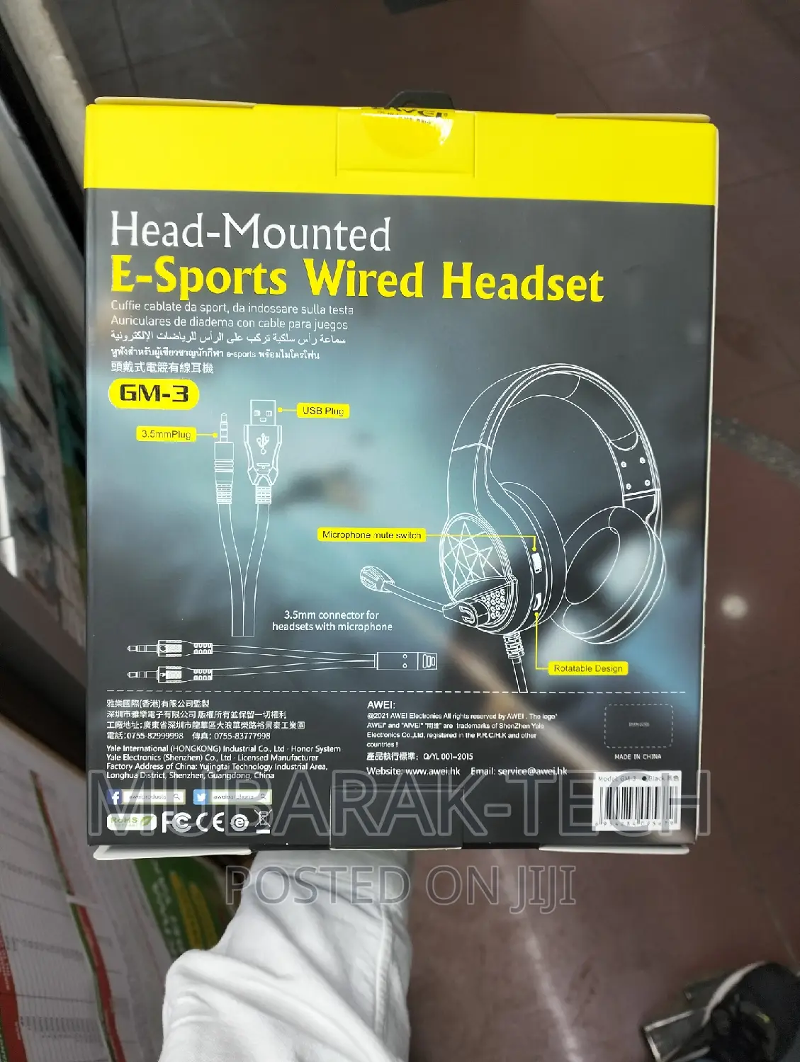 Awei E-Sports Headset