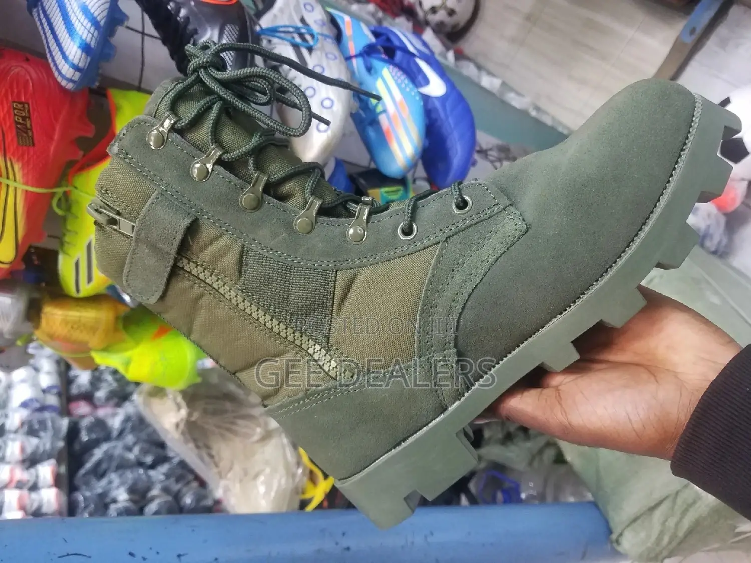 Siwar Jungle Green Tactical Military Boots 40-44