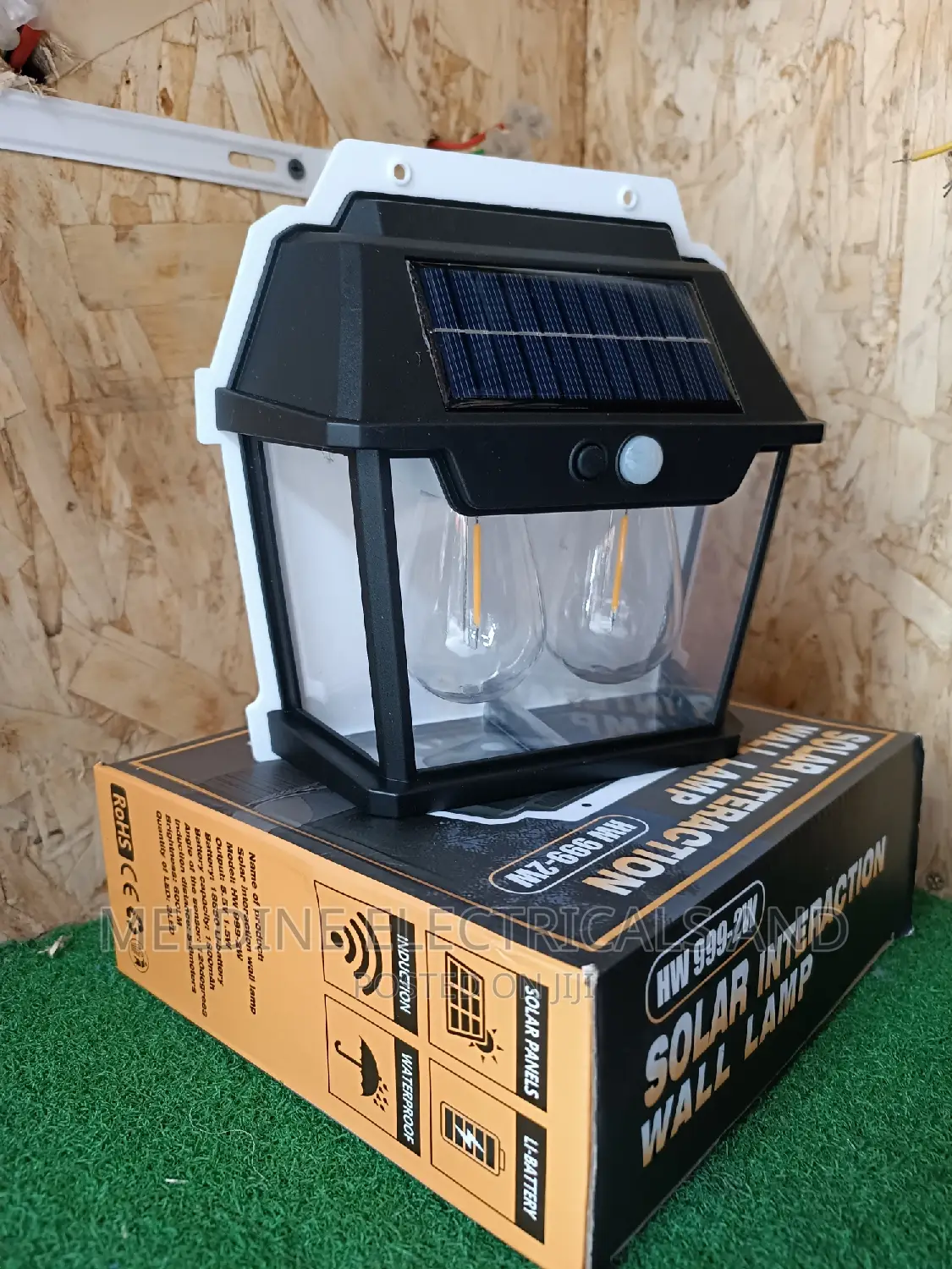 Solar Wall Lamp With Sensor Motion