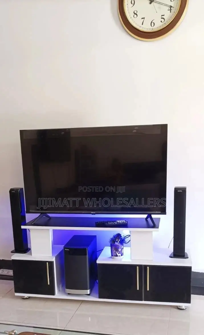 Istanbul 2 Tv Stand With Led Light Available