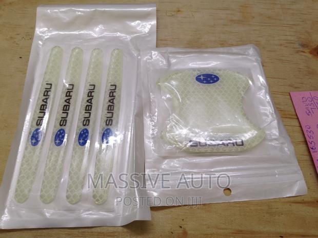 New Subaru Reflective Door Stickers / Branded Door Stickers