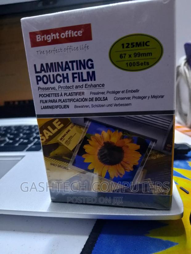 Laminating Pouch Film ID Size - main view