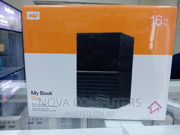 WD My Book Duo External Desktop RAID Hard Drive - 16TB - main view