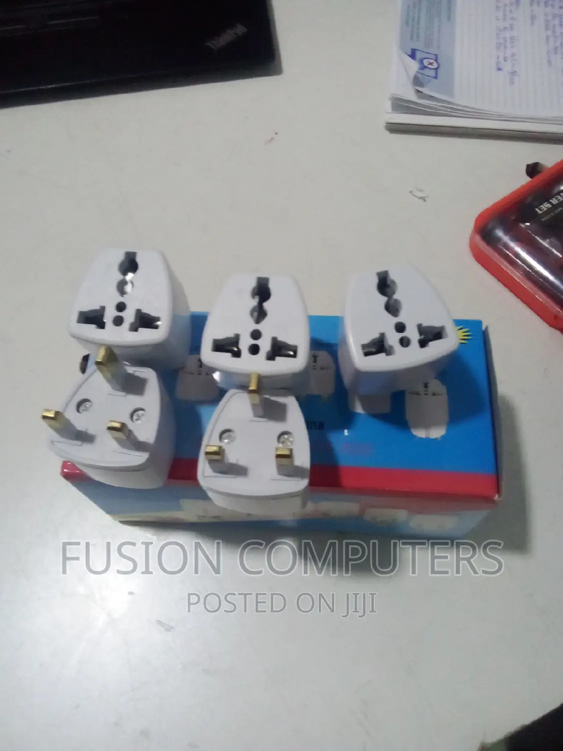 Plug Adapter Travel Power Adapter With Socket Plug White.